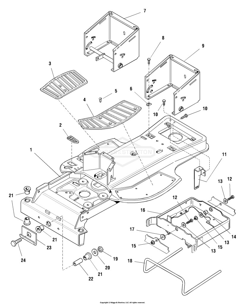 Frame & Front Axle Group
