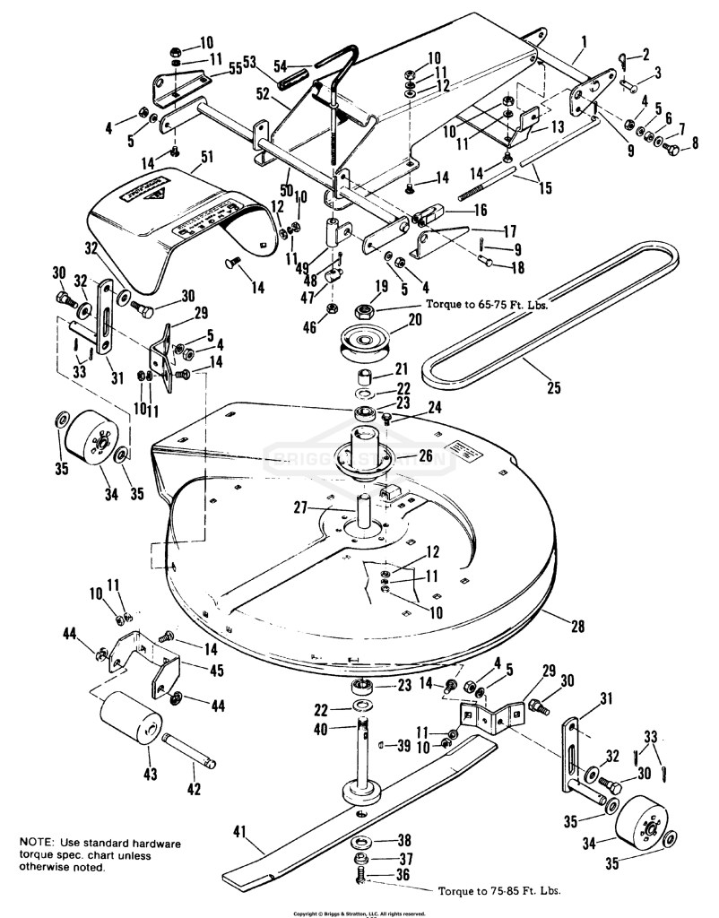 26 Mower Housing & Arbor Group