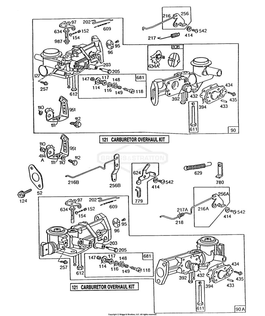 (2) Carburetor Assemblies