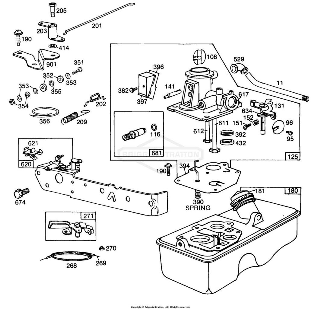 Carburetor & Fuel Tank Assy
