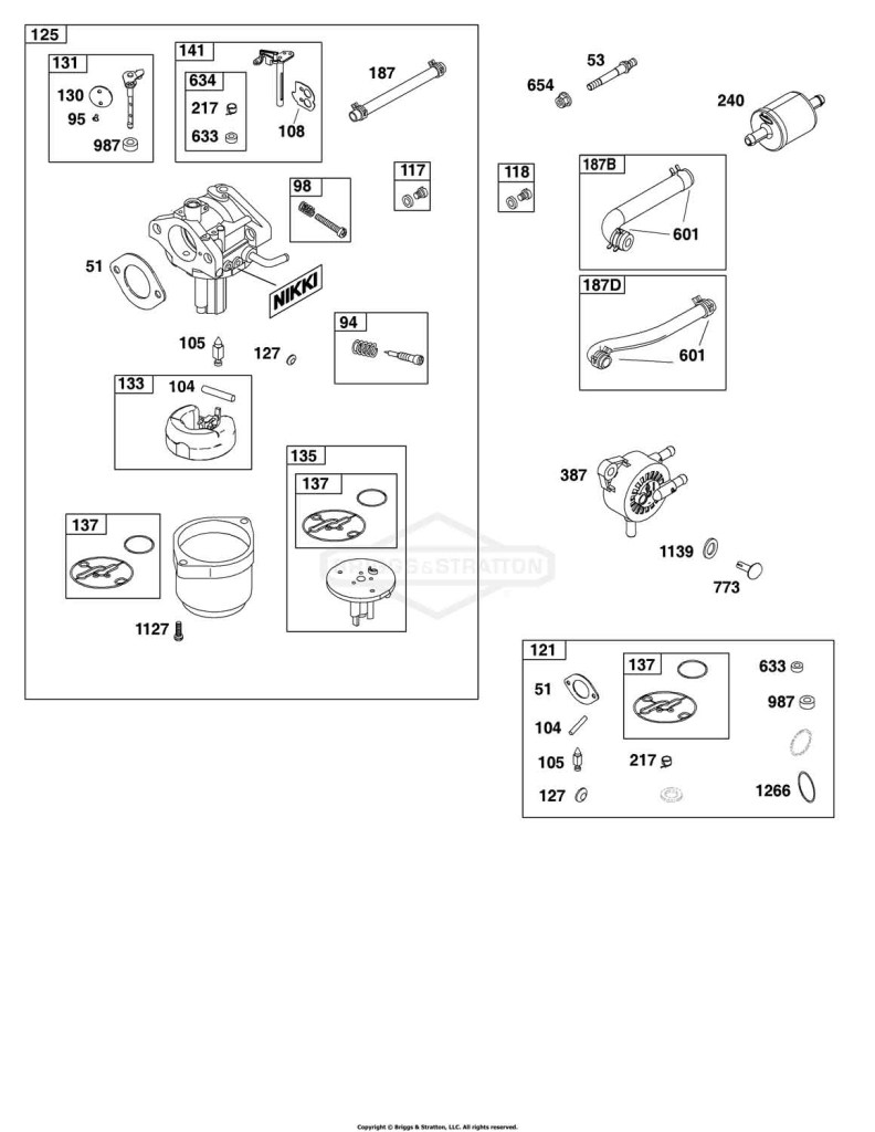 Carburetor and Fuel Supply Group