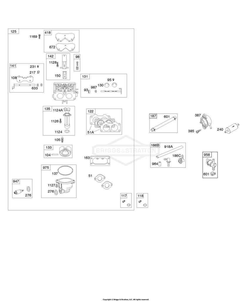 Carburetor, Fuel Supply