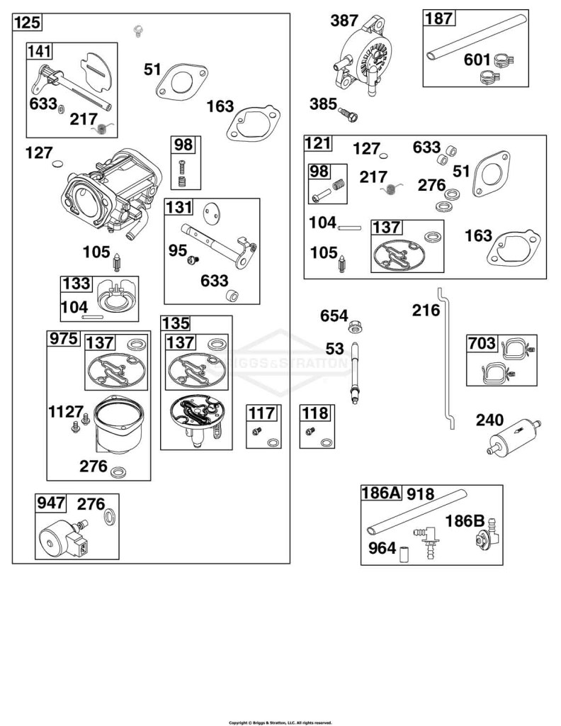 Carburetor and Fuel Supply Group