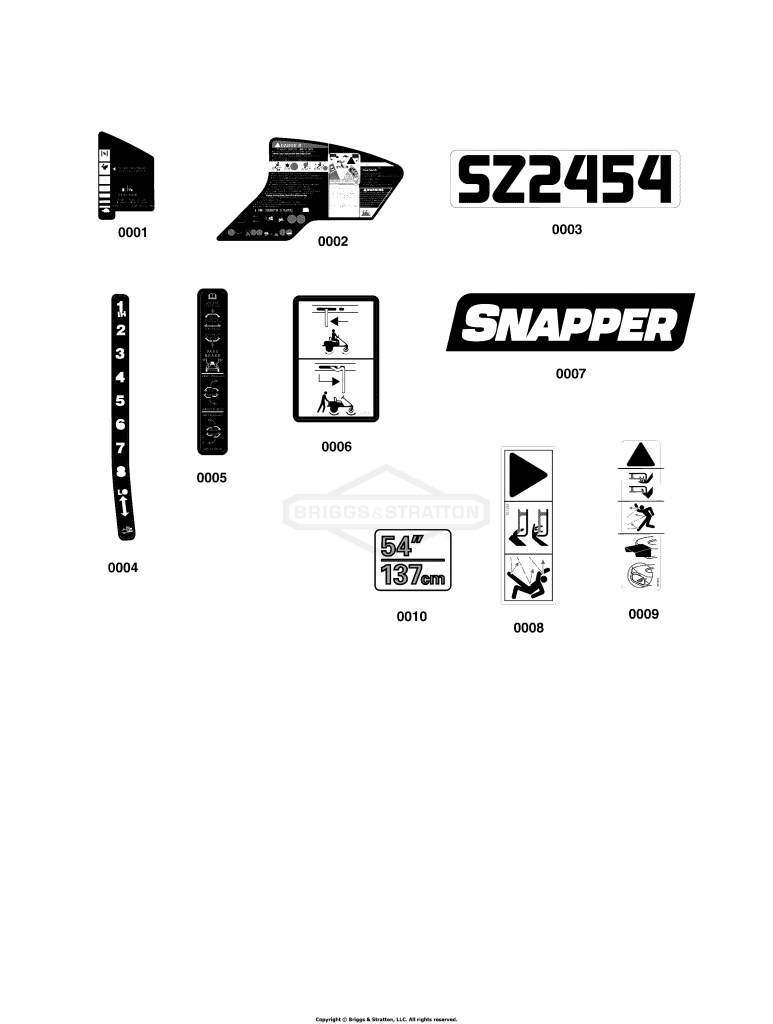 54 Decal Group