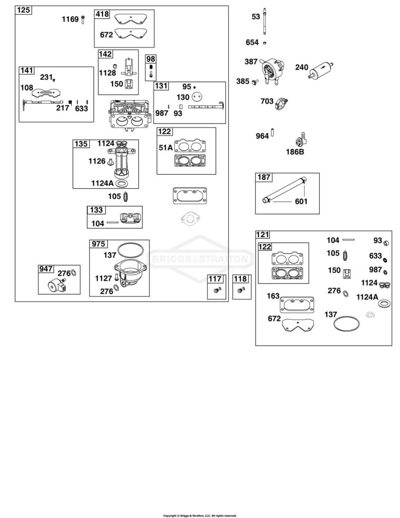 Carburetor and Fuel Supply Group