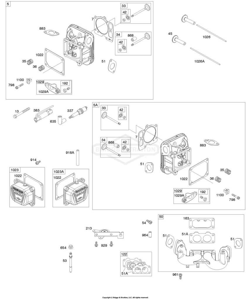 Cylinder Head, Rocker Arm Cover, Intake Manifold