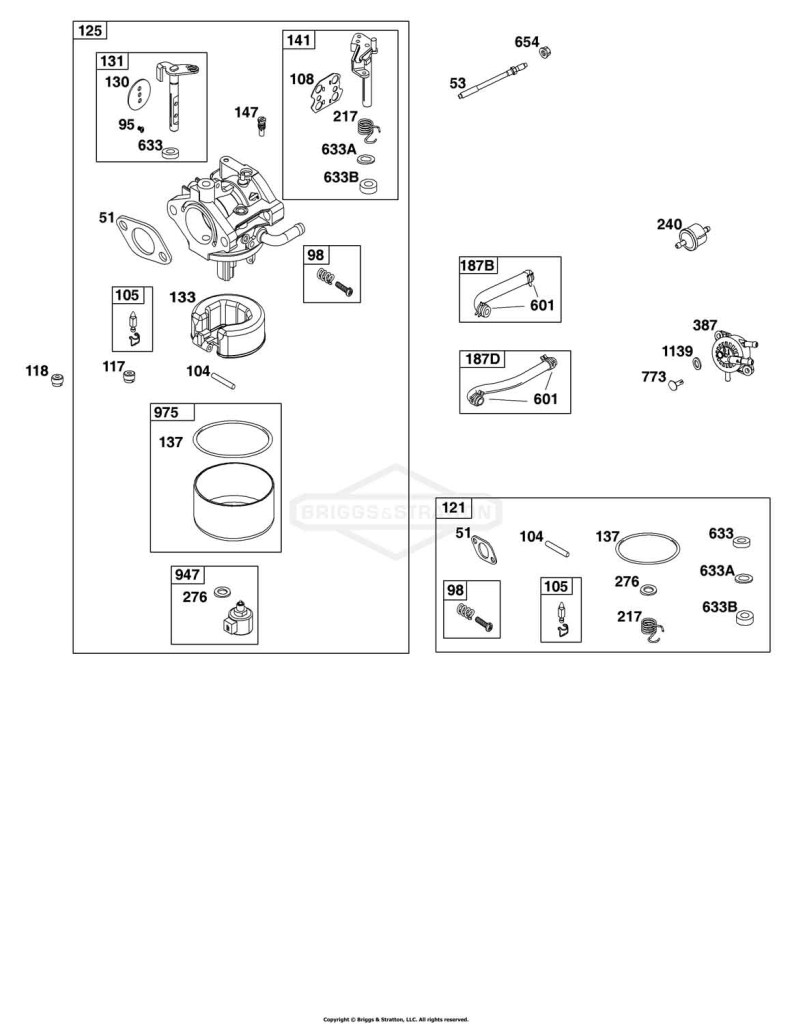 Carburetor and Fuel Supply Group