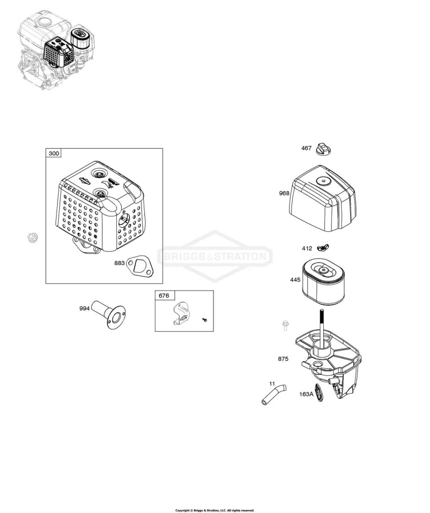 Air Cleaner, Exhaust System
