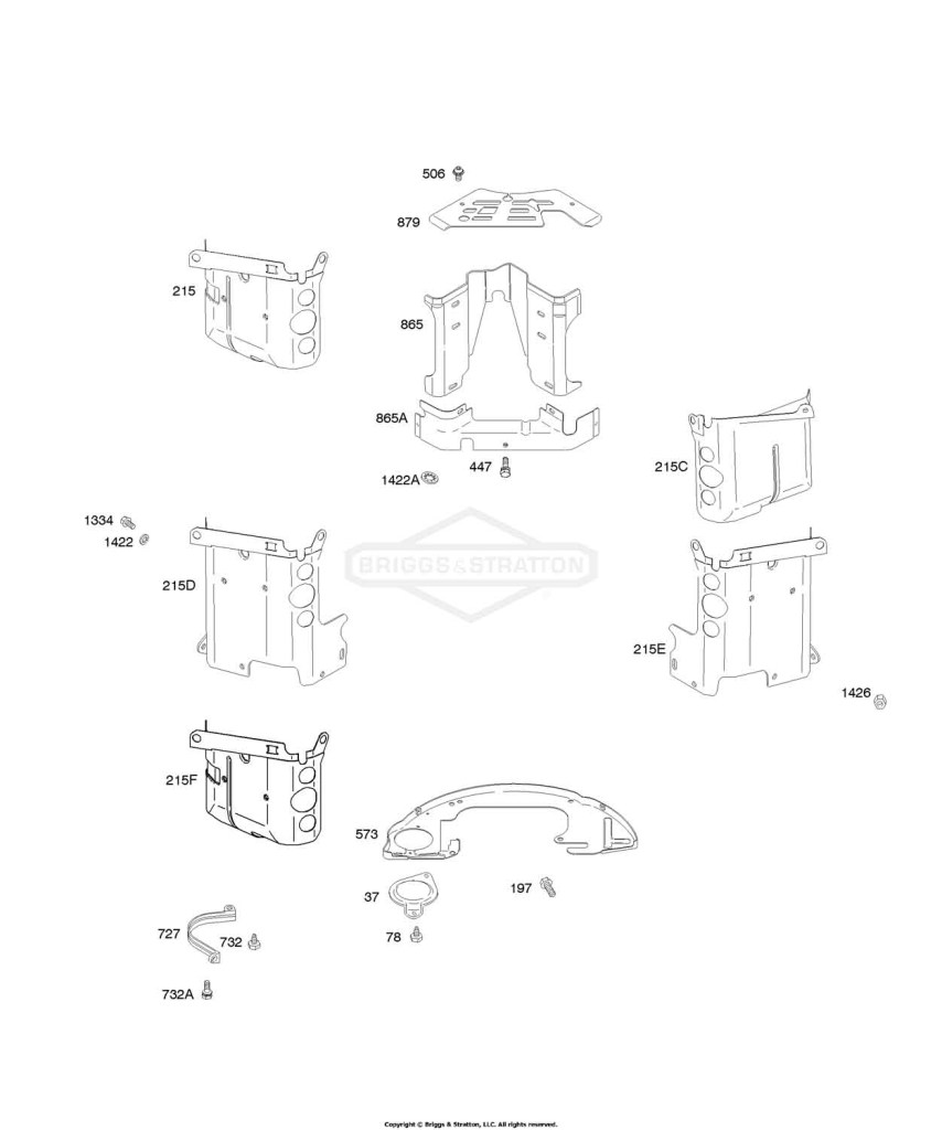 Air Guides, Back Plates