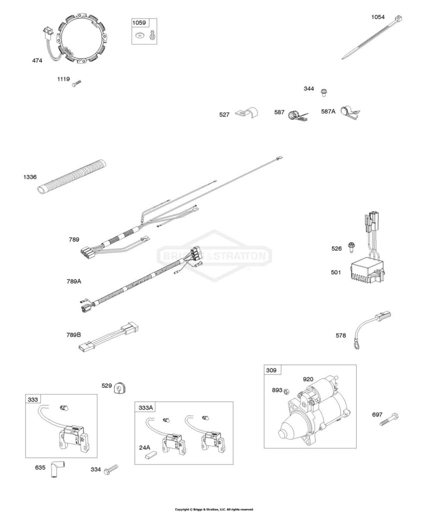 Alternator, Regulator, Armatures, Electric Starter