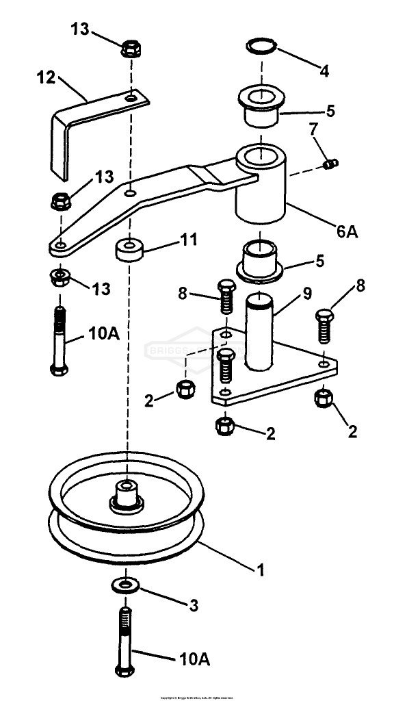 32 Deck Idler Assembly