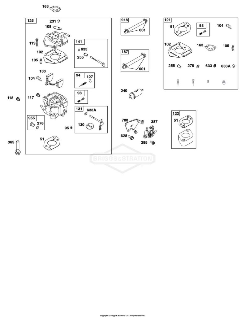 Carburetor and Fuel Supply Group