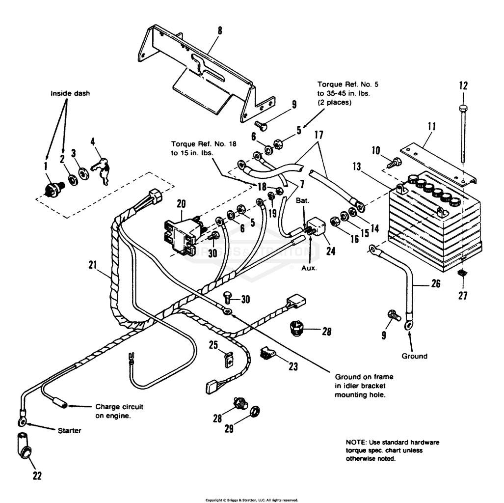 Electrical Group - Before S/N 3513