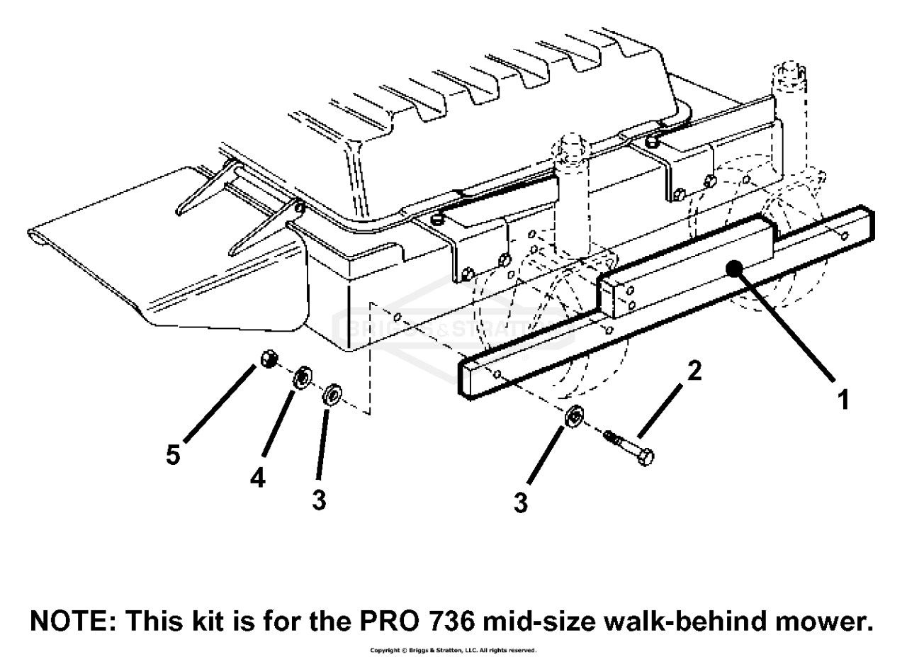 Front Ballast - For Sulky (PRO 736)