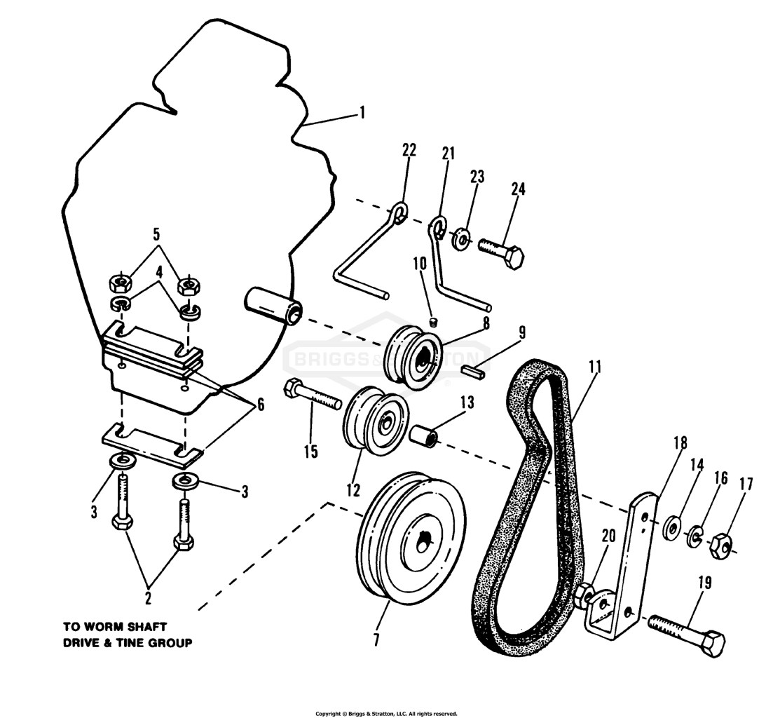 Engine Pulley & Control Group