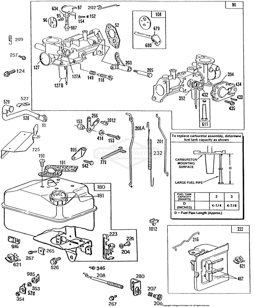 Carburetor & Fuel Tank Assy
