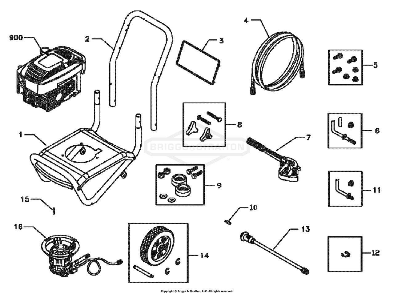 PRESSURE WASHER MAIN UNIT