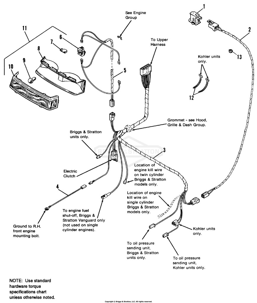 Electrical Group (Lower Harness)