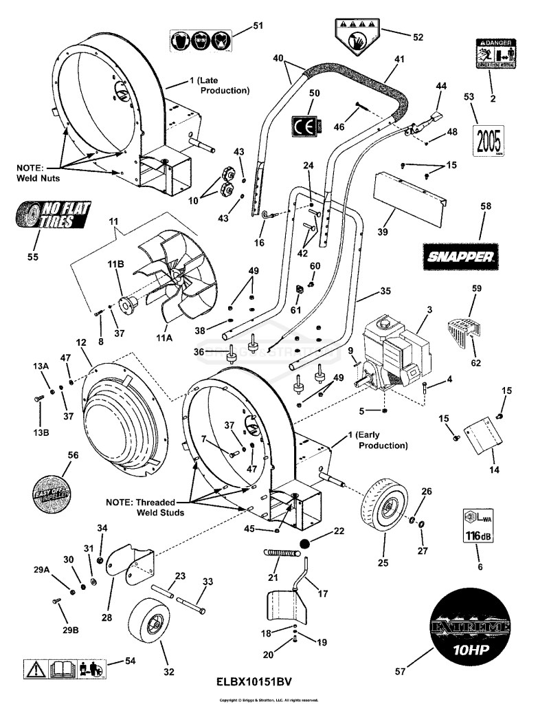 BLOWER ASSEMBLY (Series 1)