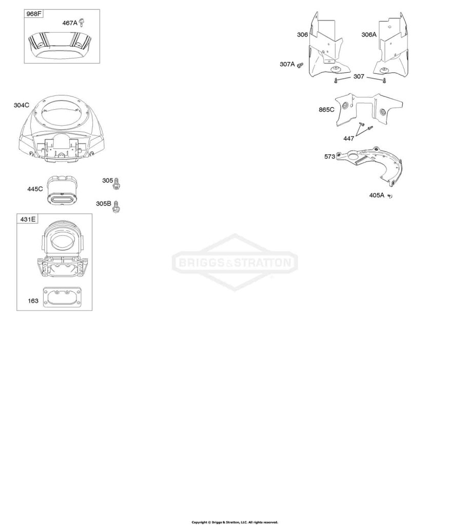 Air Cleaner, Blower Housing
