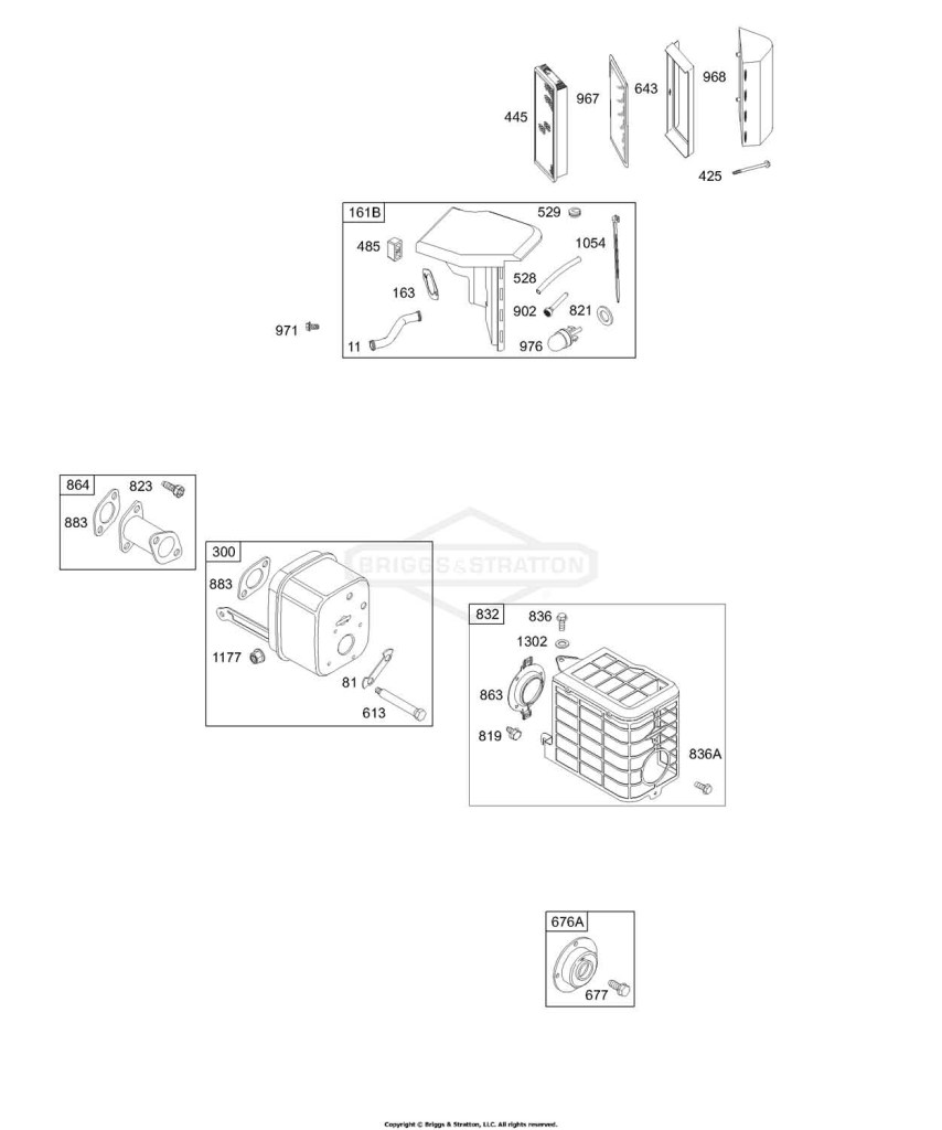 Air Cleaner Group, Muffler