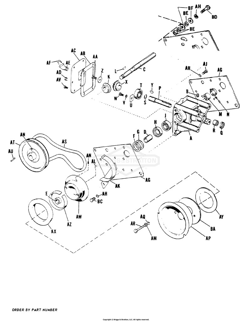 BEVEL GEAR HOUSING