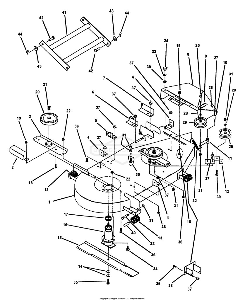 41 Deck Assembly