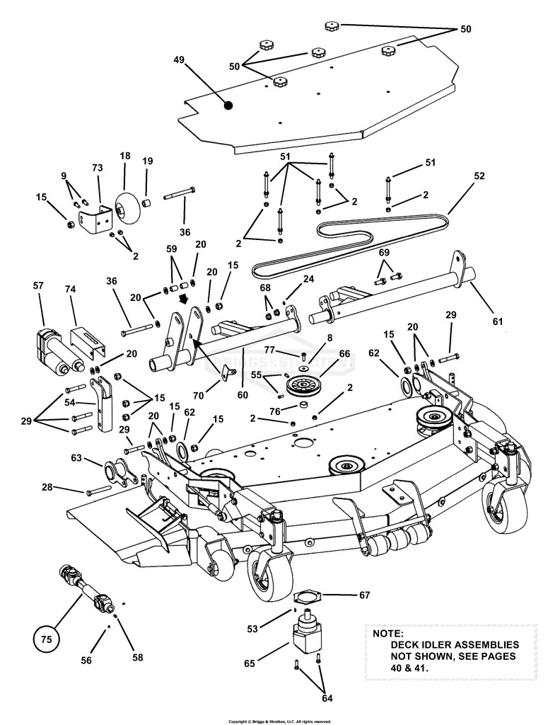 52 Mower Deck Components (Part 2)