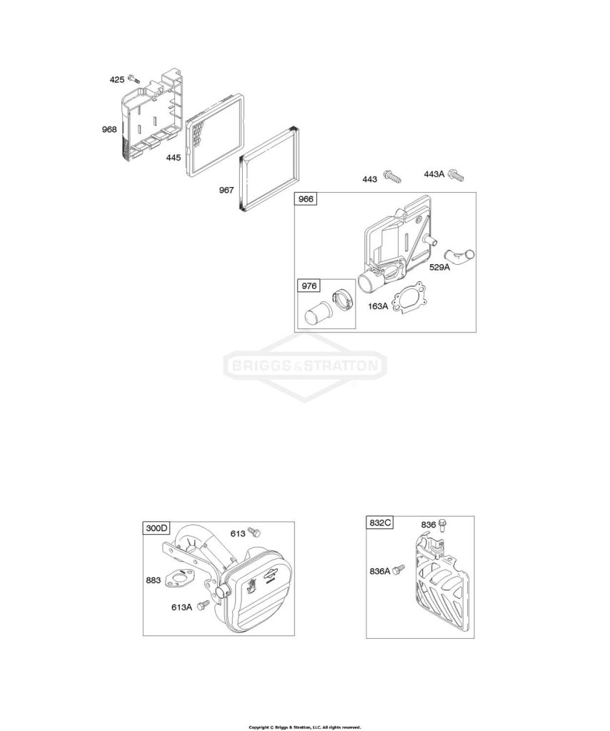 Air Cleaner, Exhaust System