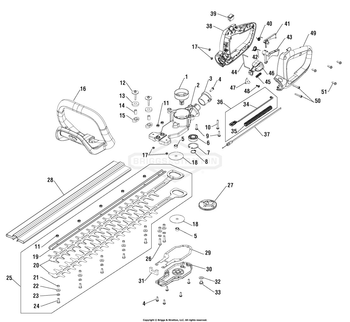 Trimmer & Gear Box Group