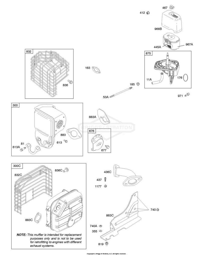 Air Cleaner, Exhaust System