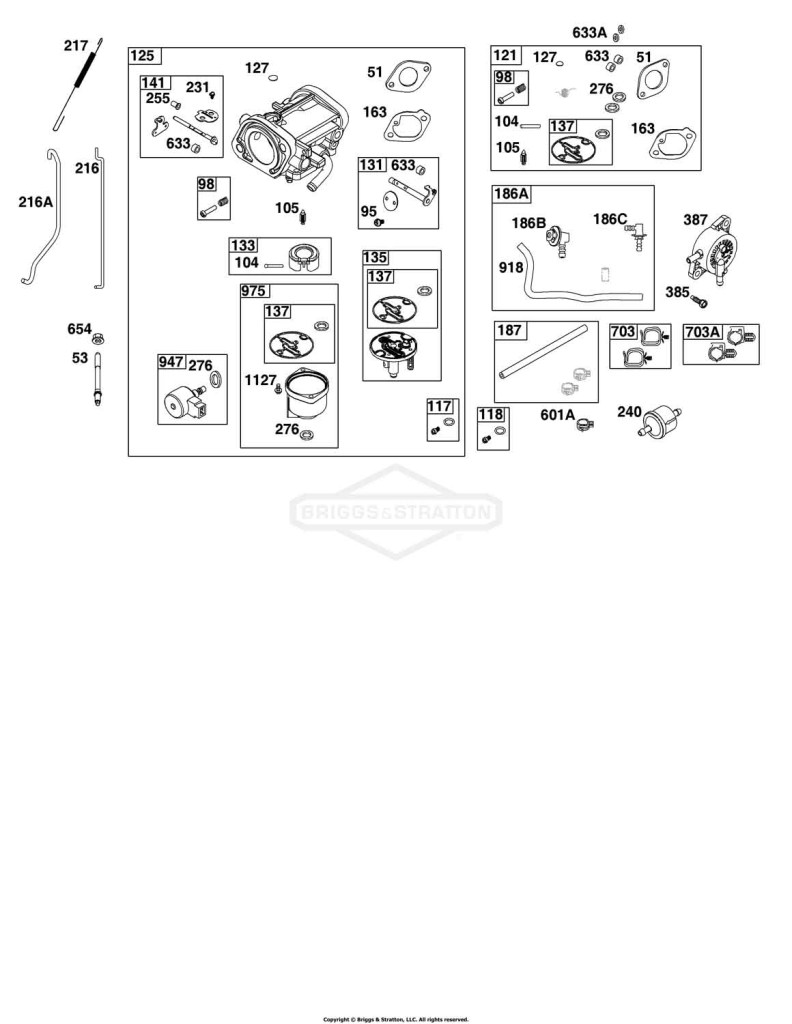 Carburetor and Fuel Supply Group