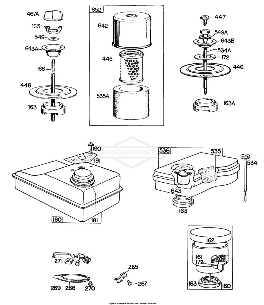 Air Cleaner Grp, Fuel Grp