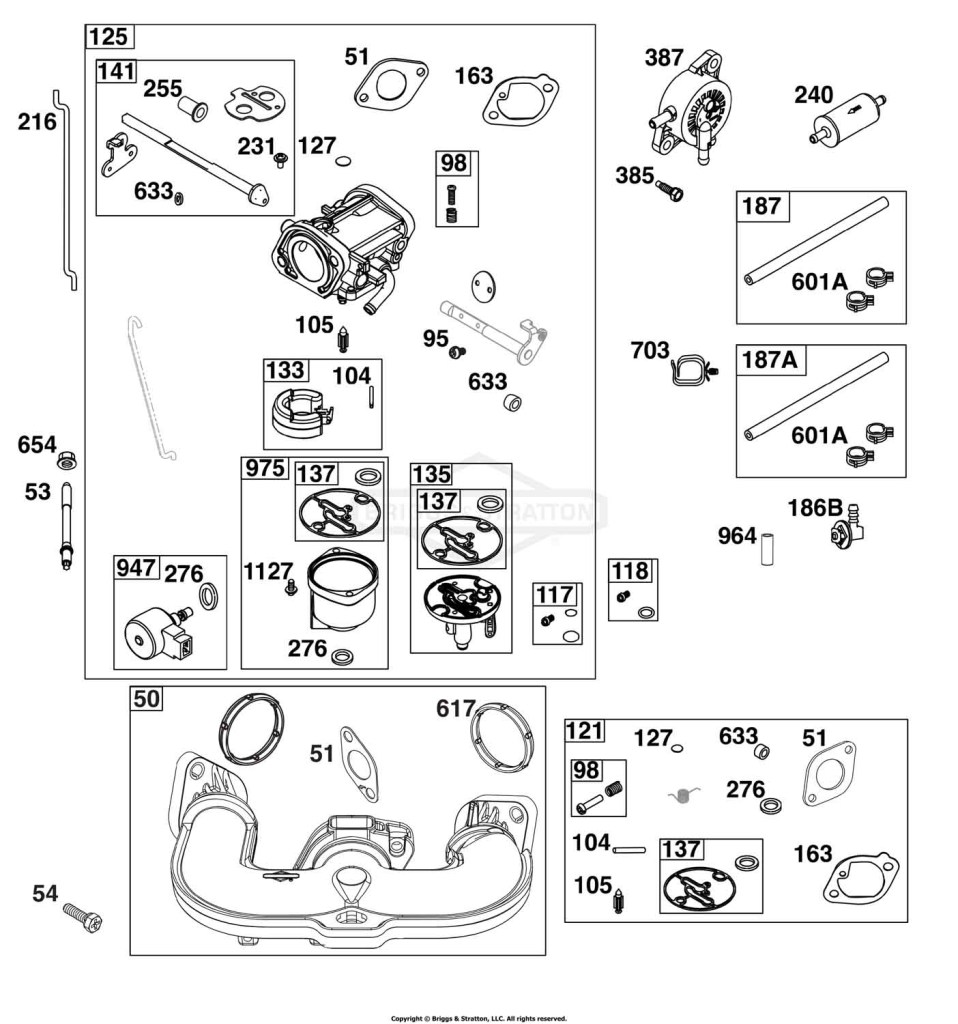 Carburetor and Fuel Supply Group
