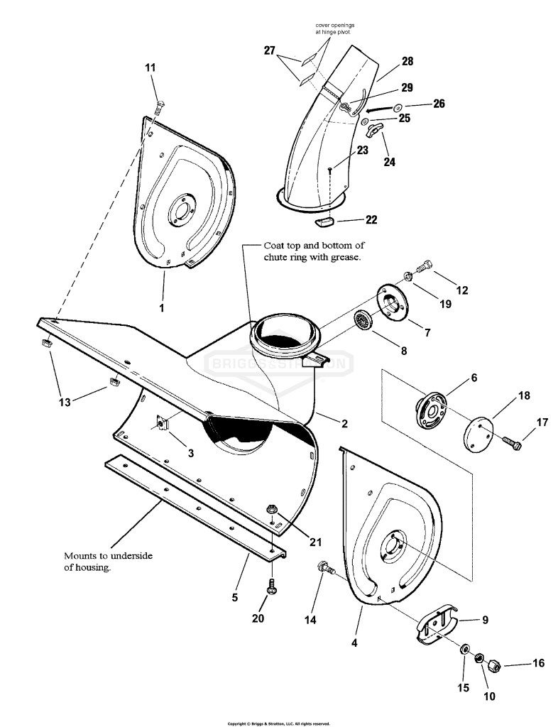 Auger Housing Group (4248ch3p)