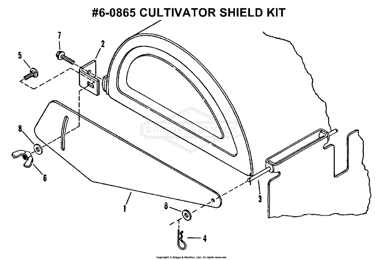 CULTIVATOR SHIELD KIT