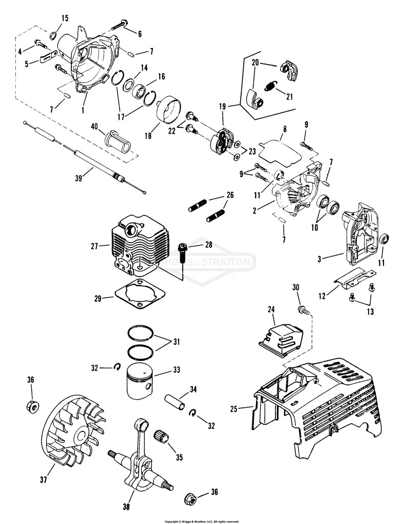 Clutch And Piston Assembly