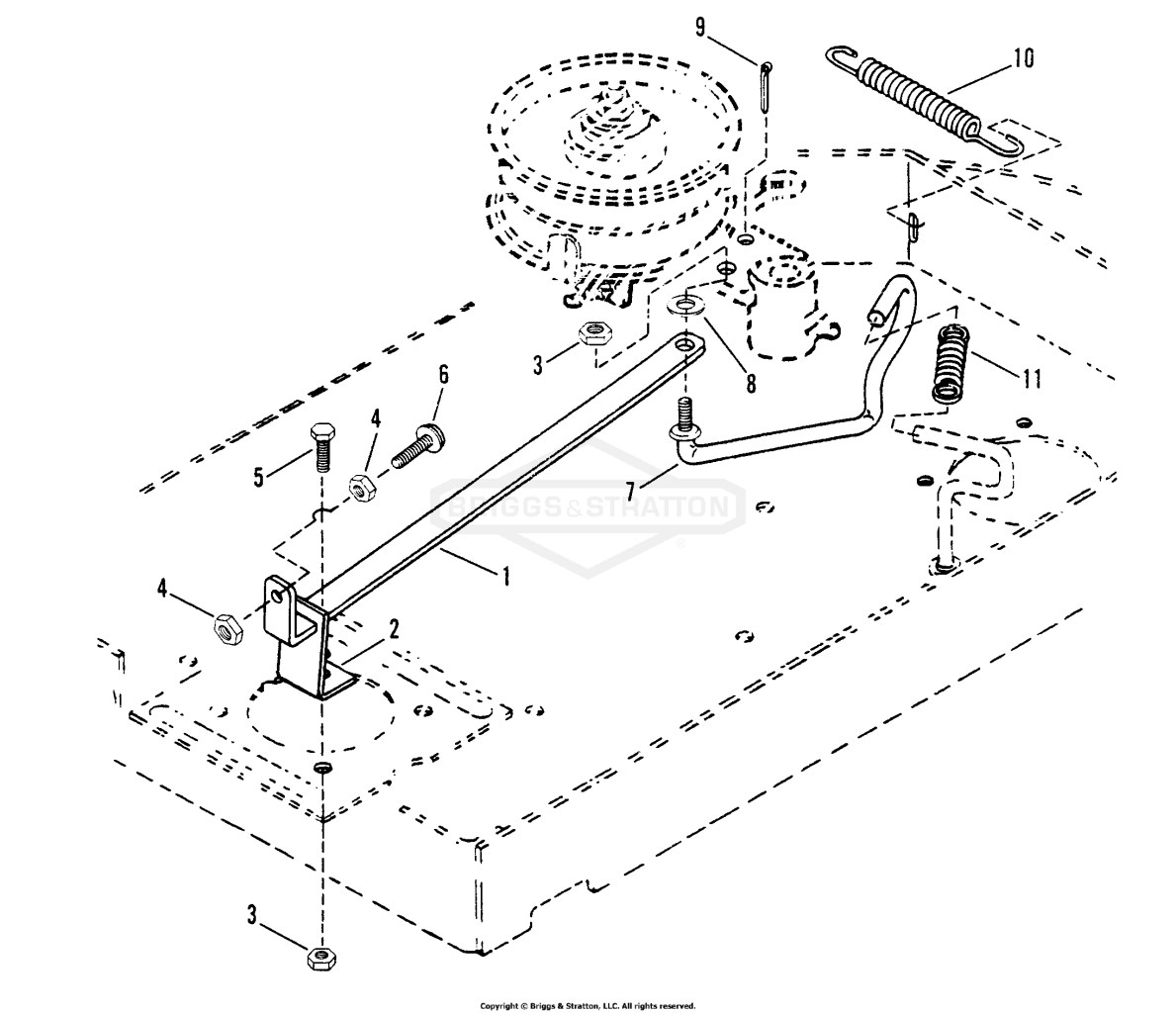 Blade Brake 36 Deck (Manual Blade)