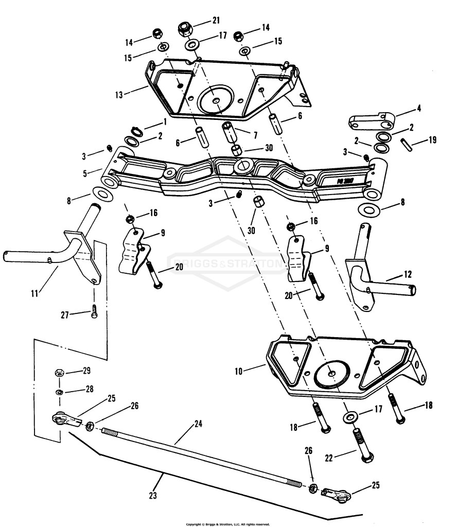 Cast Front Axle