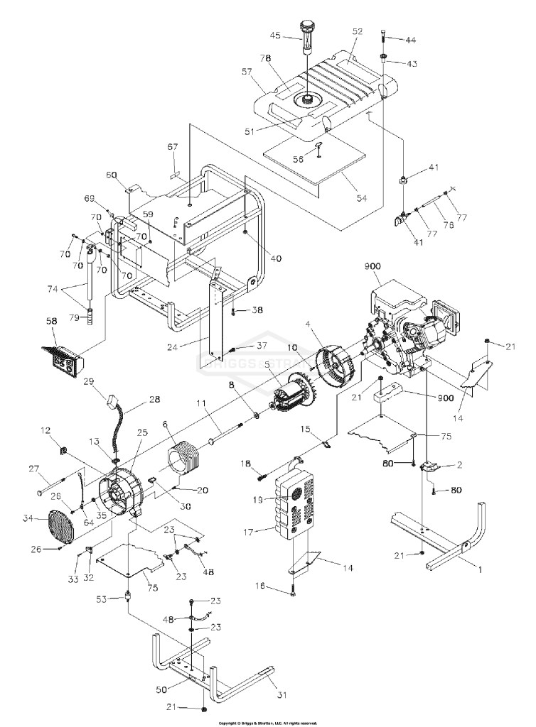 GENERATOR MAIN UNIT