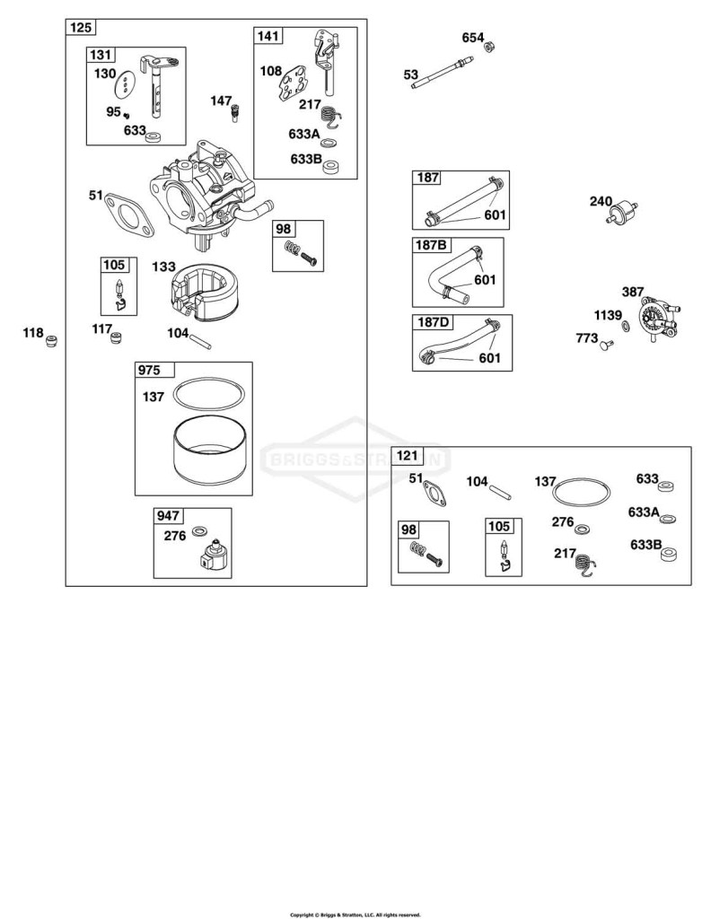 Carburetor and Fuel Supply Group