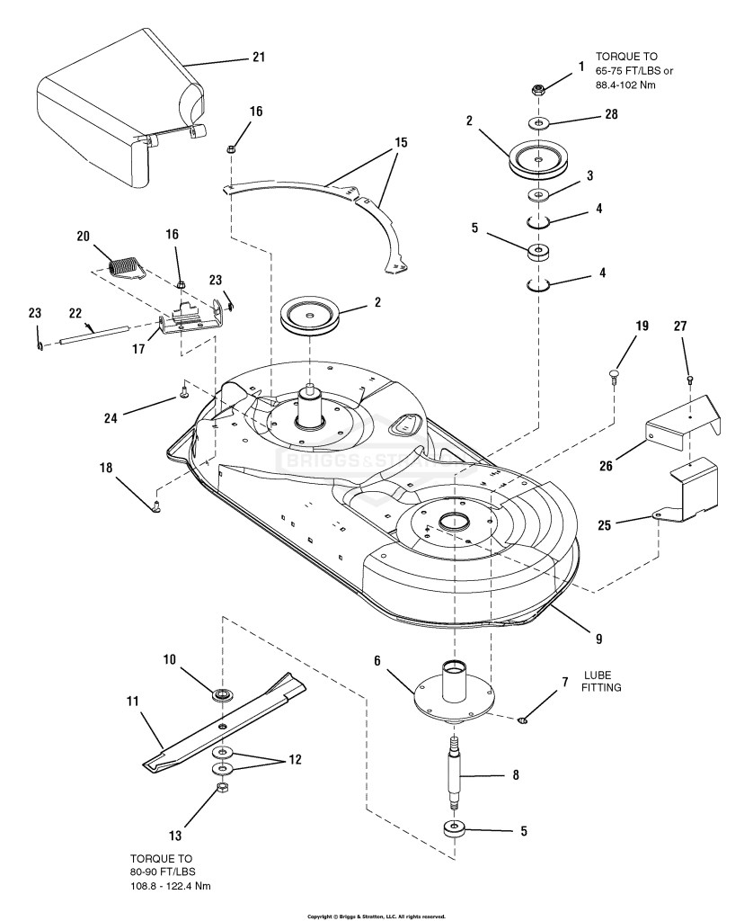 42 Mower Deck - Housing & Arbor Group