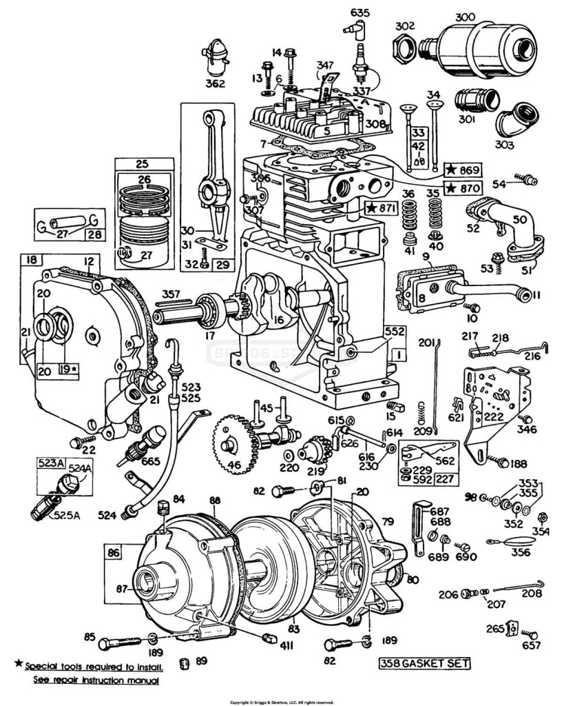 Cyl,CrankCase,Piston,GearCase