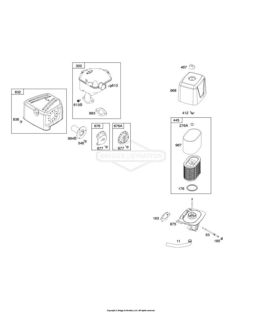 Air Cleaner, Exhaust System