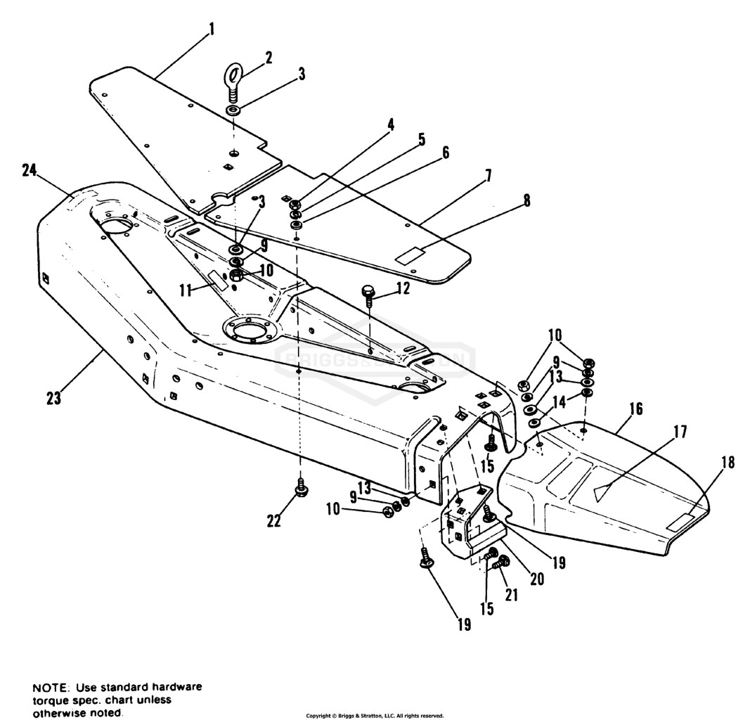 42 Mower Deck Group
