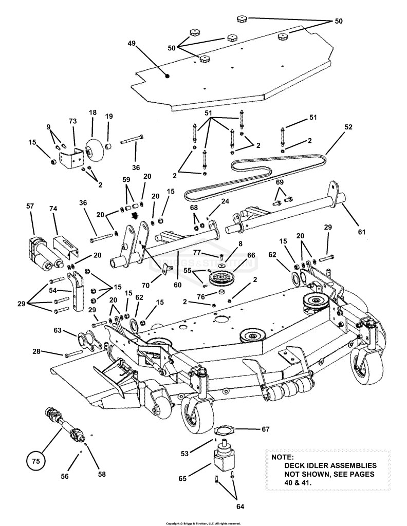 52 Mower Deck Components (Part 2)