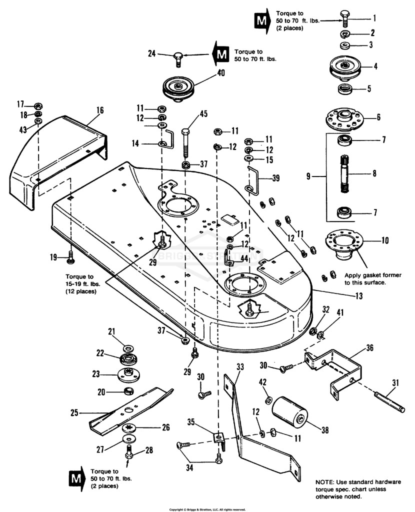 36 Mower Deck & Arbor Group