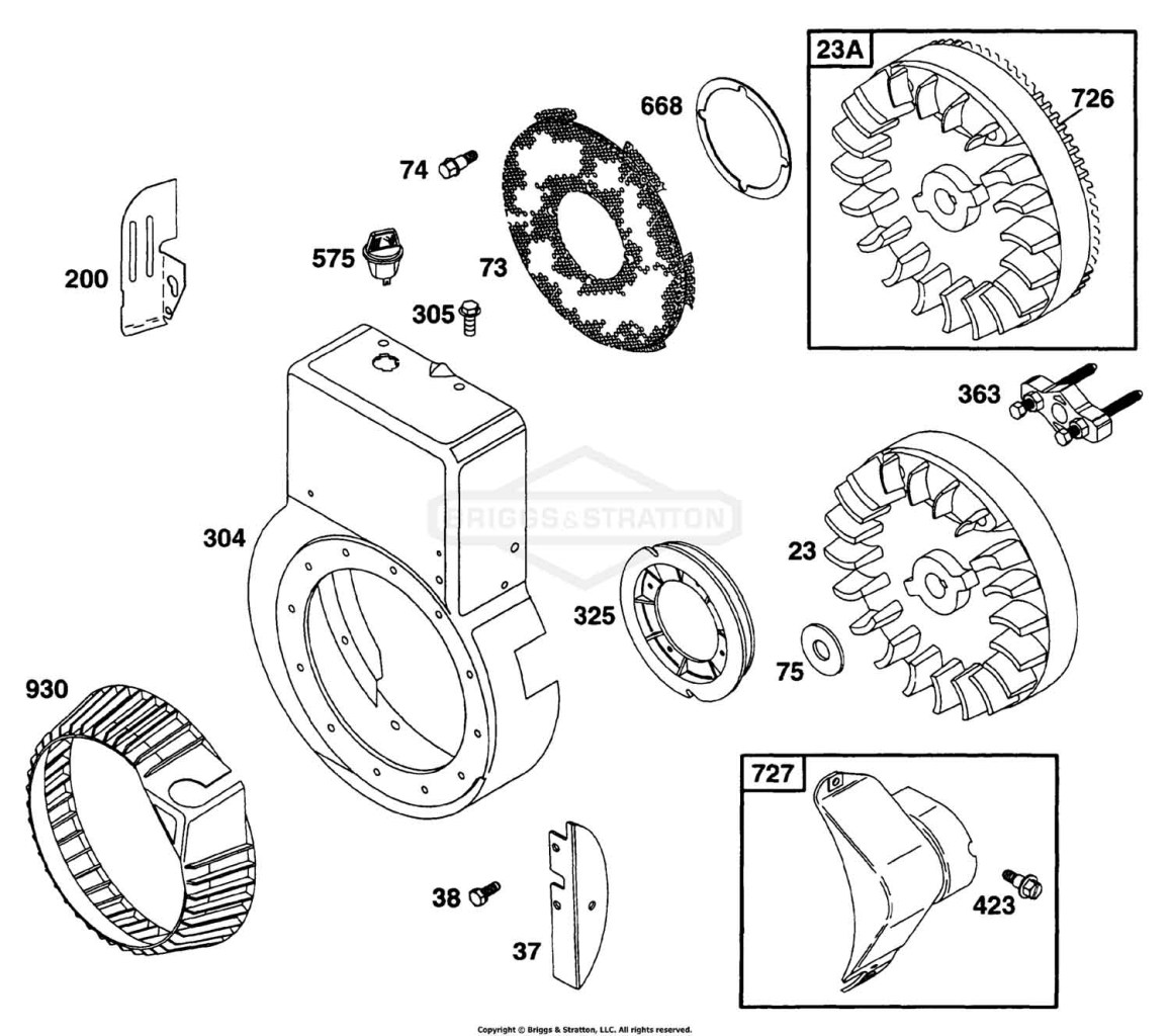 Blower Hsg, Flywheel