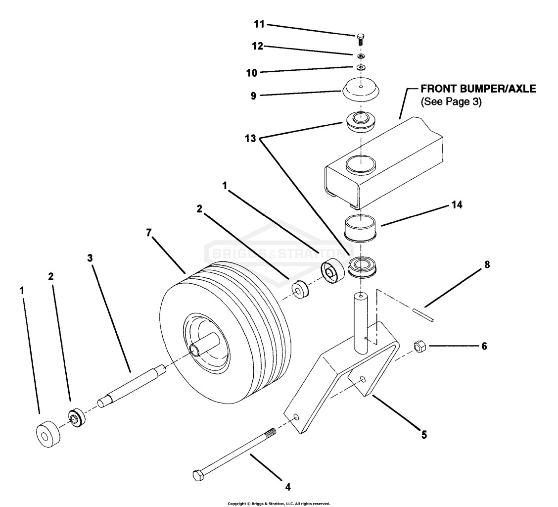 Caster Wheel Assembly
