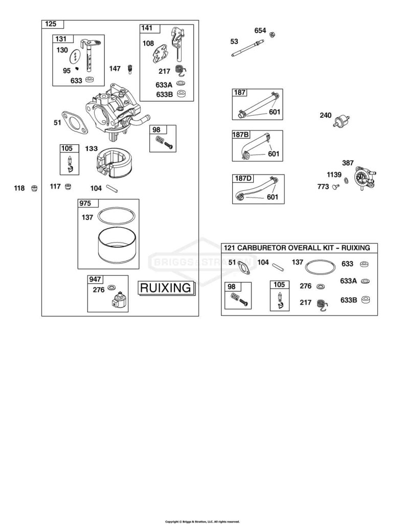 Carburetor and Fuel Supply Group
